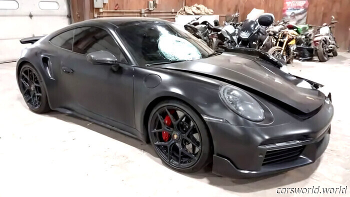 Could This Wrecked Porsche 911 Be Connected to a Well-Known YouTuber? | Carscoops